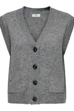 Chaleco punto abotonado