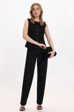 Chaleco vaquero animal print