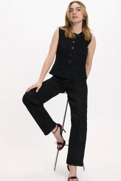 Chaleco vaquero animal print