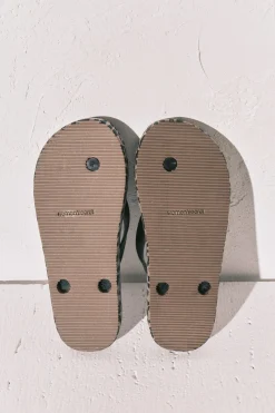 Chanclas anchas animal print