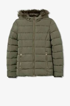 Chaqueta acolchada con capucha