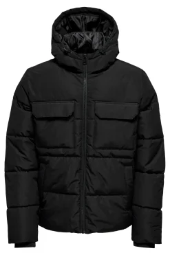 Chaqueta acolchada con capucha