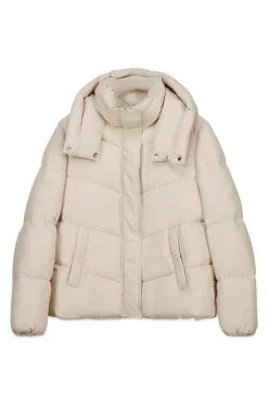 Chaqueta acolchada con capucha