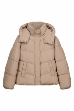 Chaqueta acolchada con capucha