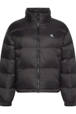 Chaqueta acolchada con logo