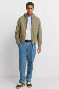 Chaqueta algod&oacute;n capucha