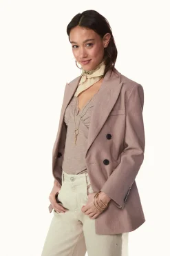 Chaqueta americana cruzada