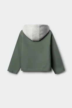 Chaqueta bici con capucha para ni&ntilde;o.