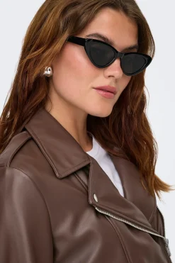 Chaqueta biker piel vegana