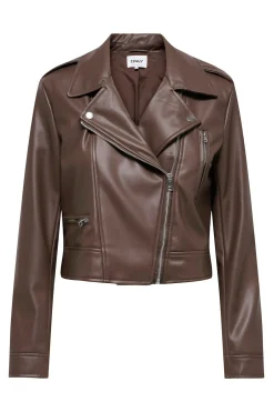 Chaqueta biker piel vegana