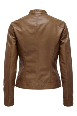Chaqueta biker piel vegana