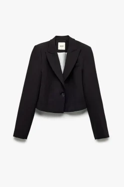 Chaqueta blazer corta