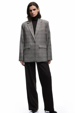 Chaqueta blazer de corte oversize