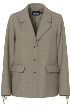 Chaqueta blazer flecos