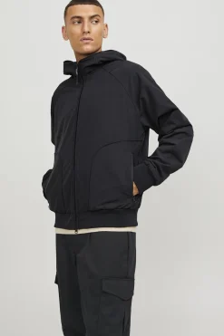 Chaqueta bomber capucha