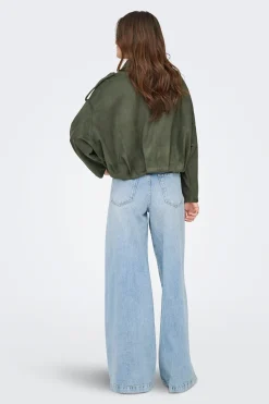 Chaqueta bomber efecto ante