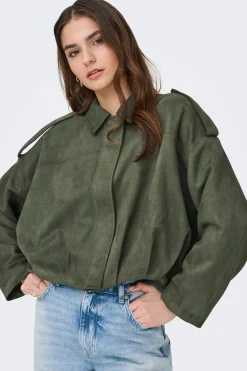 Chaqueta bomber efecto ante