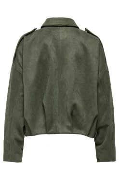 Chaqueta bomber efecto ante