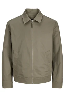 Chaqueta corta de tejido plano