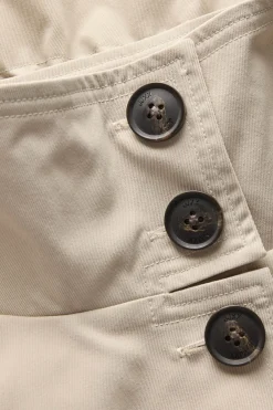 Chaqueta corta tejido plano regular