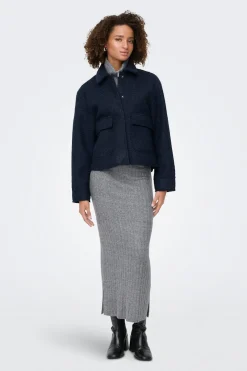 Chaqueta corta textura