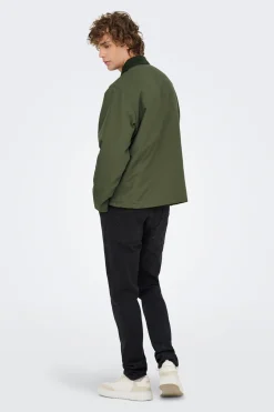 Chaqueta cuello pana