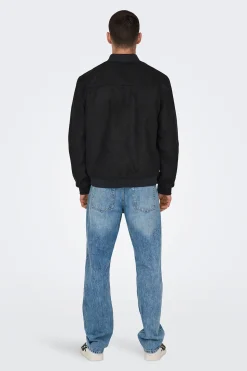 Chaqueta de antelina