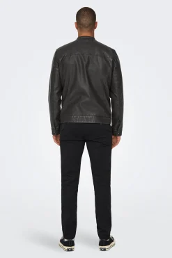 Chaqueta de polipiel