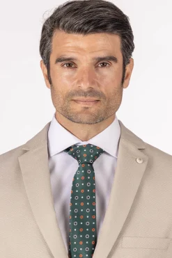 Chaqueta de Traje Beige