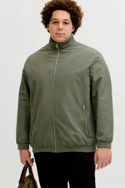 Chaqueta Harrington cuello alto