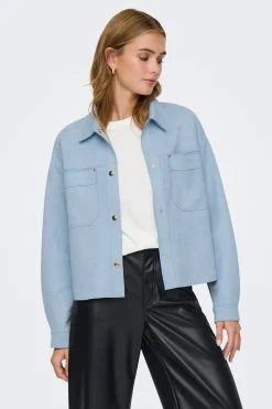 Chaqueta ligera antelina