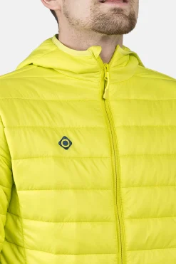 Chaqueta Ligera de Fibra con Capucha