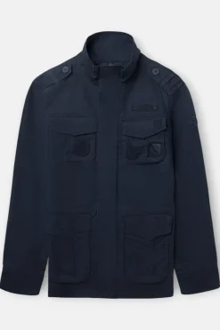 Chaqueta militar parches dye