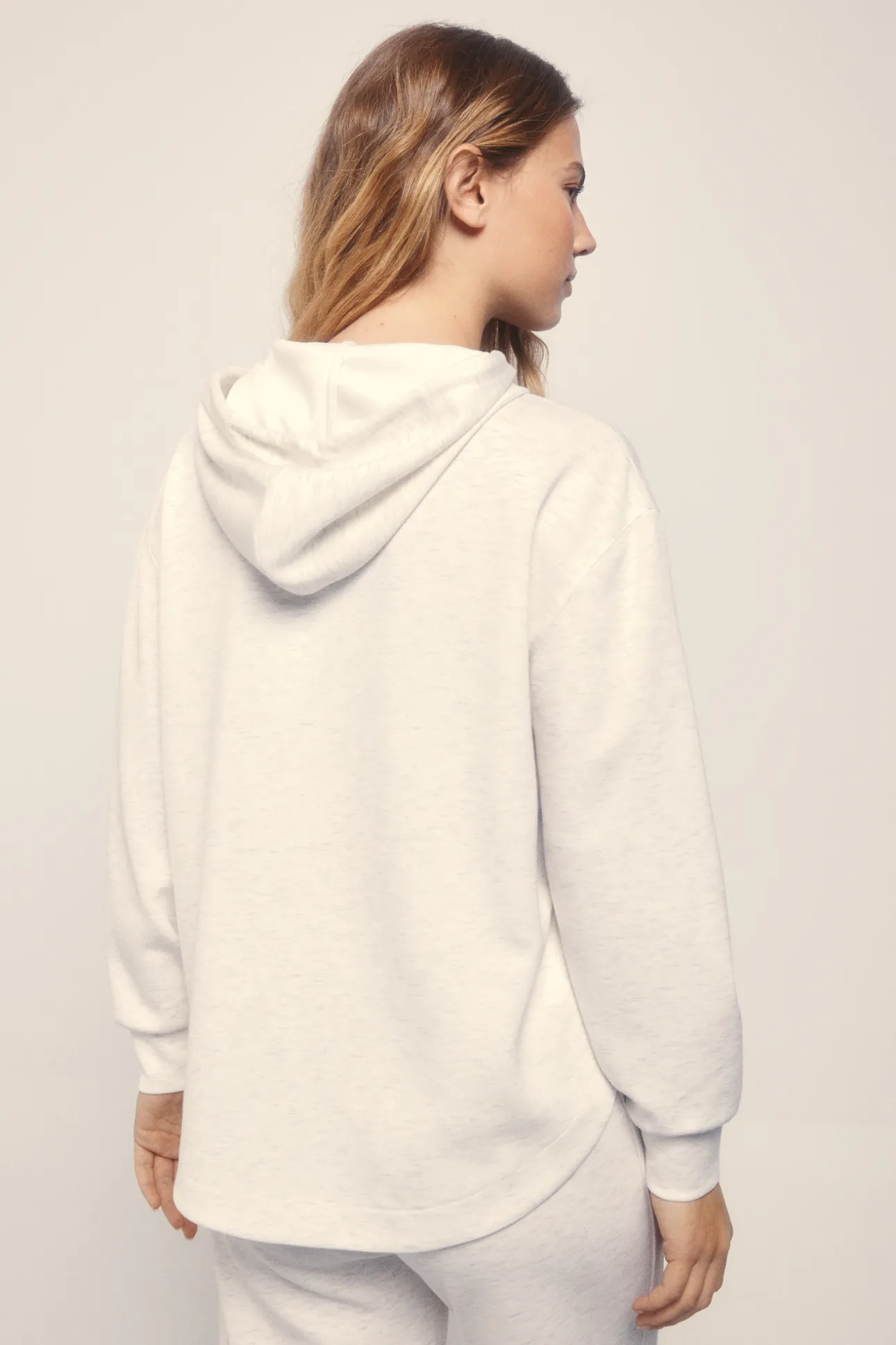 Chaqueta modal tacto suave gris