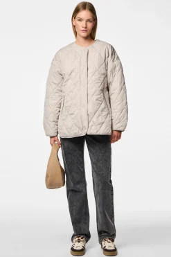 Chaqueta quilted botones