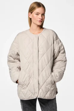 Chaqueta quilted botones