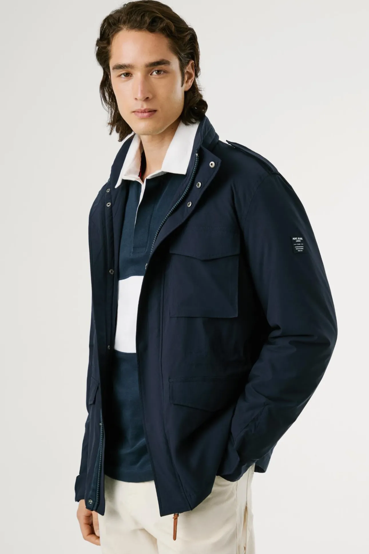 Chaqueta Sahariana Elástica