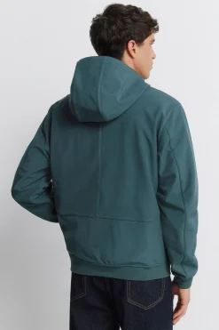 Chaqueta softshell capucha