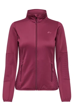 Chaqueta t&eacute;cnica cuello alto con cremallera