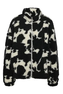 Chaqueta teddy cuadros