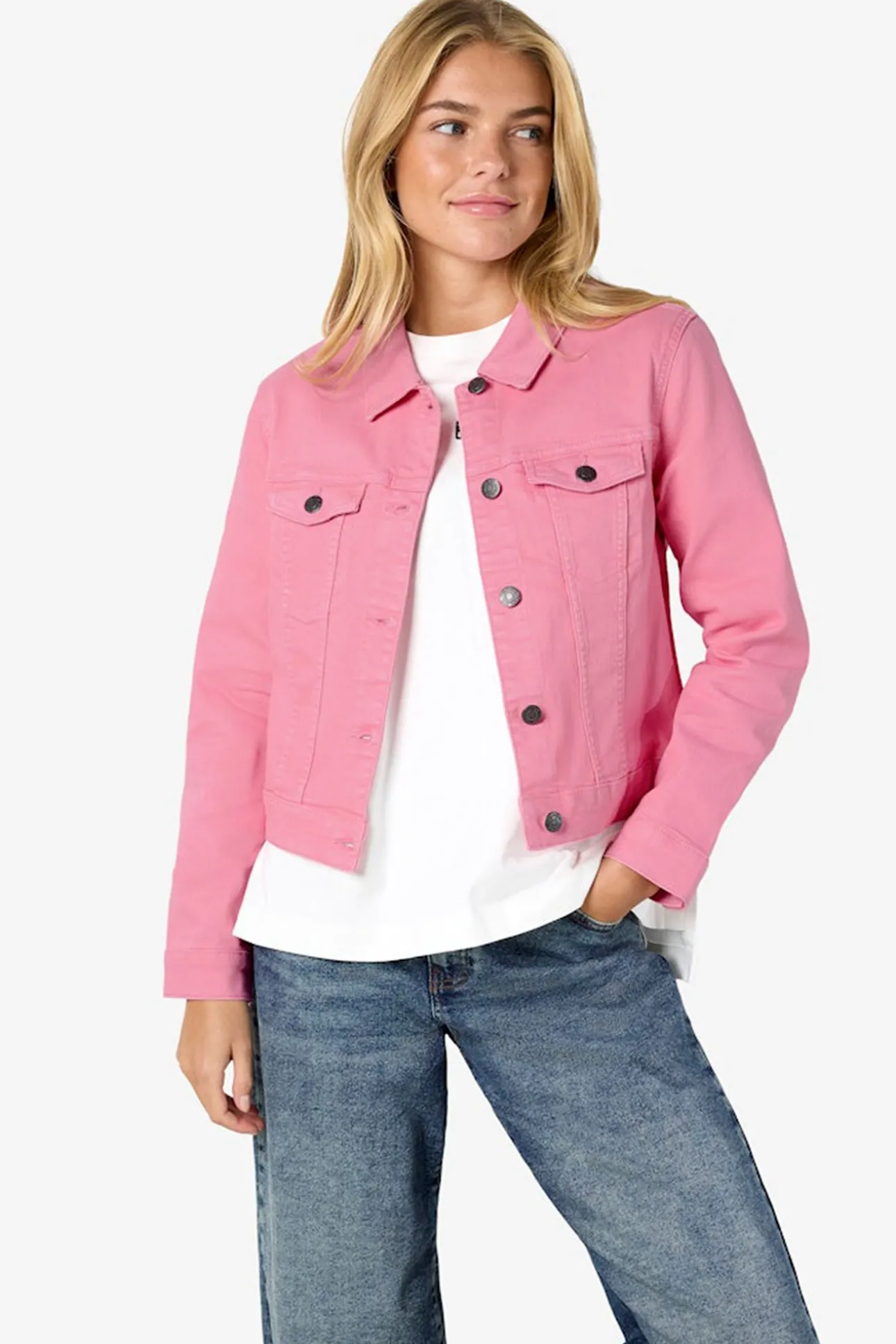 Chaqueta vaquera color