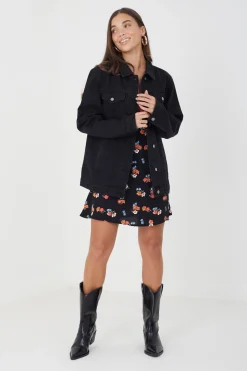 Chaqueta vaquera oversized