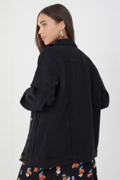 Chaqueta vaquera oversized