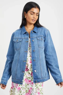 Chaqueta vaquera oversized