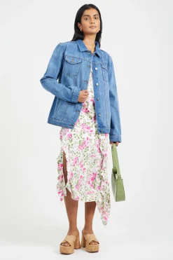 Chaqueta vaquera oversized