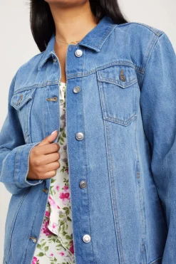 Chaqueta vaquera oversized