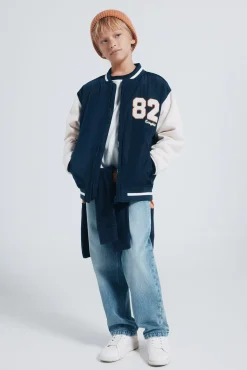 Chaqueta varsity beisbolera ni&ntilde;o