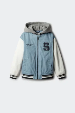 Chaqueta varsity beisbolera ni&ntilde;o