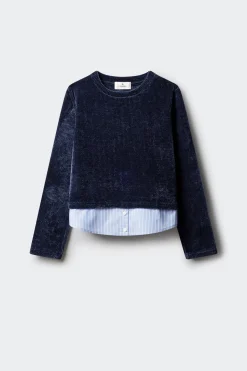 Chenilla bimateria niña