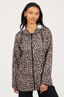 Chubasquero animal print